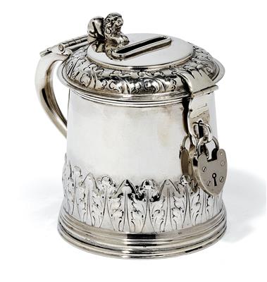 A money box from London, - Silver