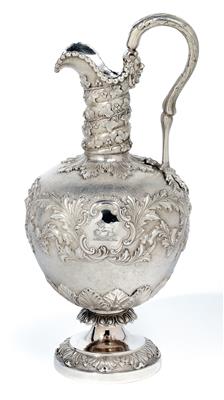 A William IV. wine pitcher from London, - Argenti