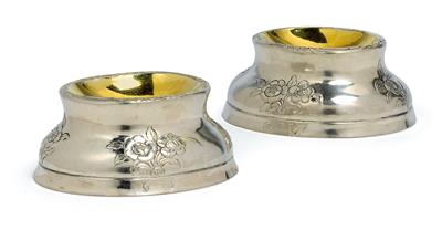 A pair of condiment bowls from Coburg, - Stříbro