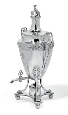 An Empire samovar from Paris, - Silver