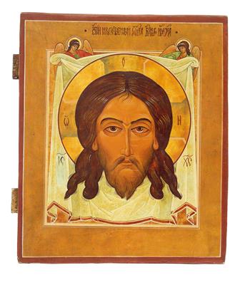 An icon from Russia - The Mandylion, - Argenti