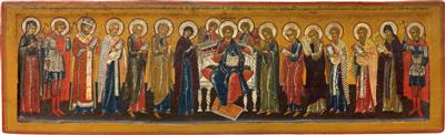 An icon from Russia - Extended Deisis - Stříbro