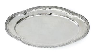 A bowl, - Silver