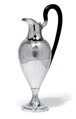 A neoclassical ewer from Vienna, - Stříbro