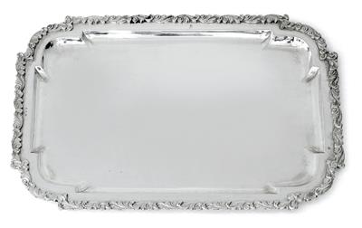 A platter from Vienna, - Silver