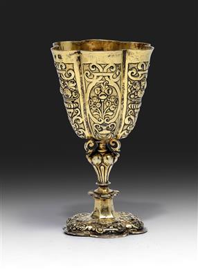 A goblet from Vienna, - Silver and Russian Silver