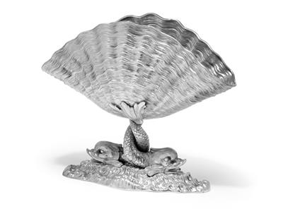 "BUCCELLATI" - a napkin holder, - Silver and Russian Silver