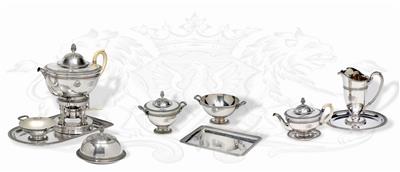 "FABERGÉ" - Princes Naryshkin, a large tea service, - Stříbro a Ruské stříbro