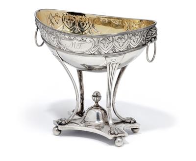An Empire Period centrepiece bowl from Copenhagen, - Argenti e Argenti russo