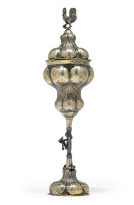 A lidded goblet from Moscow, - Argenti e Argenti russo