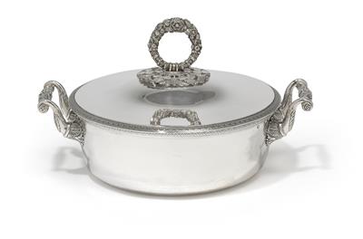 A covered dish from Paris, - Silver and Russian Silver