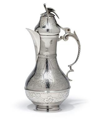 A coffee pot from Turkey, - Silver and Russian Silver