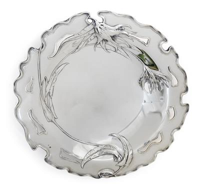 An Art Nouveau bowl from Vienna, - Silver and Russian Silver