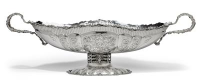 Große italienische Jardiniere, - Silber und Russisches Silber