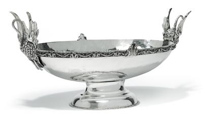 An Italian jardiniere, - Silver and Russian Silver