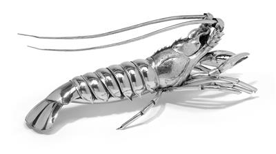 A langouste, - Silver and Russian Silver