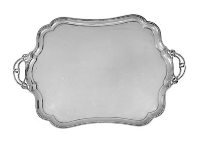 A tray from Moscow, - Silver and Russian Silver