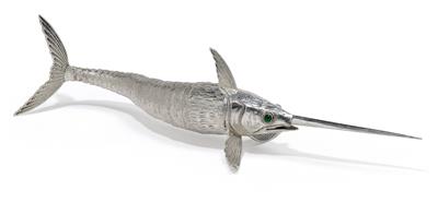 A swordfish, - Silver and Russian Silver