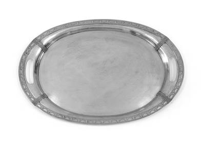 A tray from Vienna, - Silver and Russian Silver