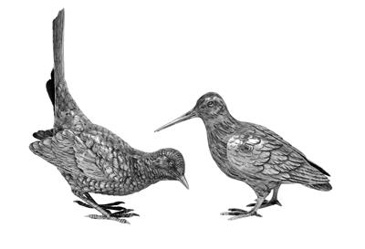 Two Birds, - Stříbro
