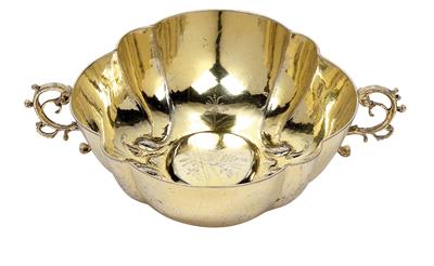 A Handled Bowl from Augsburg, - Stříbro