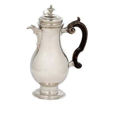 A Coffee Pot from Augsburg, - Silver