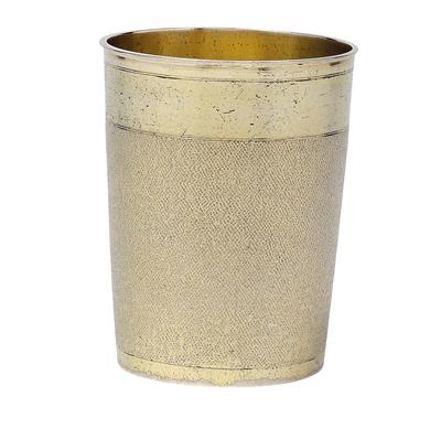 A Snakeskin Beaker from Augsburg, - Silver