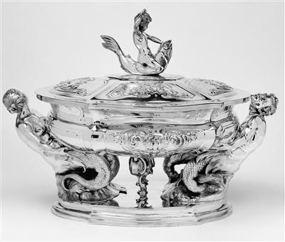 Eugenio Avolio - a Covered Tureen from Naples, - Silver