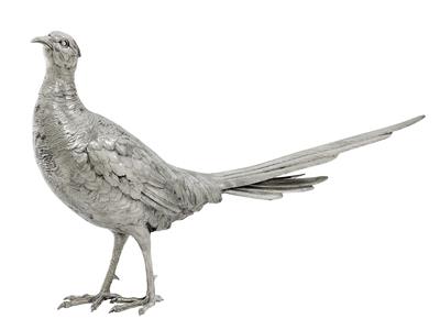A Large Pheasant, - Silver