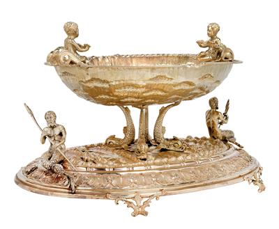A Centrepiece from Italy, - Silver