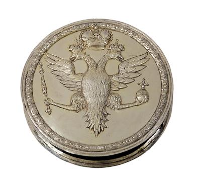 Kaiserlich russische Siegelkapsel, - Silber