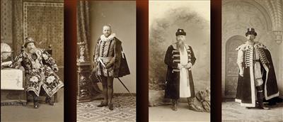 Imperial Russian Higher Nobility - Portrait Photographs, - Stříbro