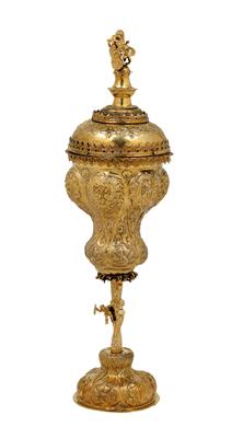 A Covered Goblet from Moscow, - Stříbro