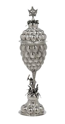 A Covered Goblet from Moscow, - Silver