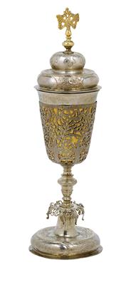 A Covered Goblet from Moscow, - Argenti
