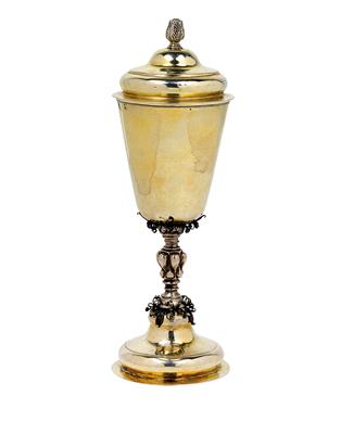 A Covered Goblet from Moscow, - Silver