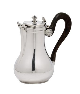 A Louis XVI Coffee Pot from Paris, - Silver