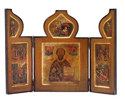 A Triptych from Russia, - Stříbro