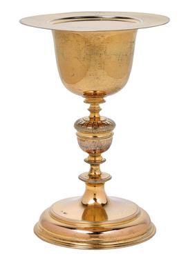 A Chalice with Paten from Vienna, - Argenti