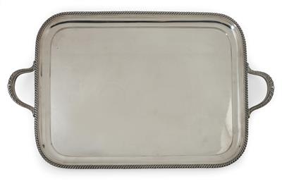 A Tray from Sheffield, - Argenti e Argenti russo