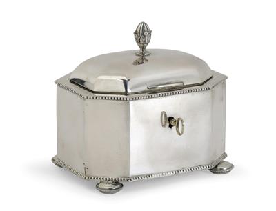 A Sugar Bowl from Vienna, - Silver and Russian Silver