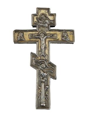 A Cross from Russia, - Silver and Russian Silver