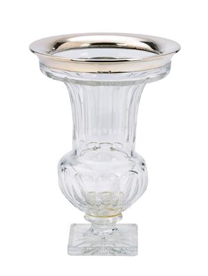 Deutsche Vase, - Silber und Russisches Silber