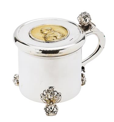 A Tankard from Moscow, - Silver and Russian Silver