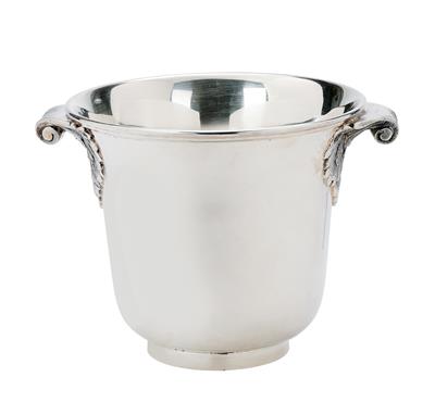 A Wine Cooler from Vienna, - Silver and Russian Silver