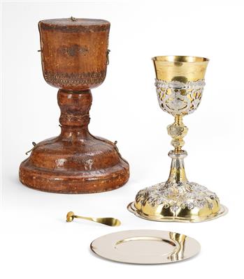 A Chalice from Augsburg, - Silver and Russian Silver