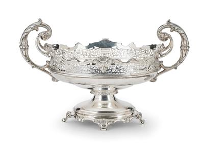 A Centrepiece Bowl from Birmingham, - Stříbro a ruské stříbro