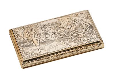 A Covered Box from Budapest, - Silver and Russian Silver