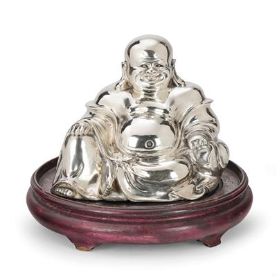 Buddha, - Silber und Russisches Silber