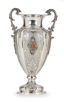 A Vase from Italy, - Silver and Russian Silver